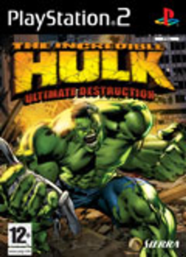 The Incredible Hulk: Ultimate Destruction PS2 box art