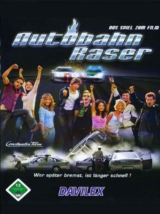 Autobahn Raser: Das Spiel Zum Film PS2 box art