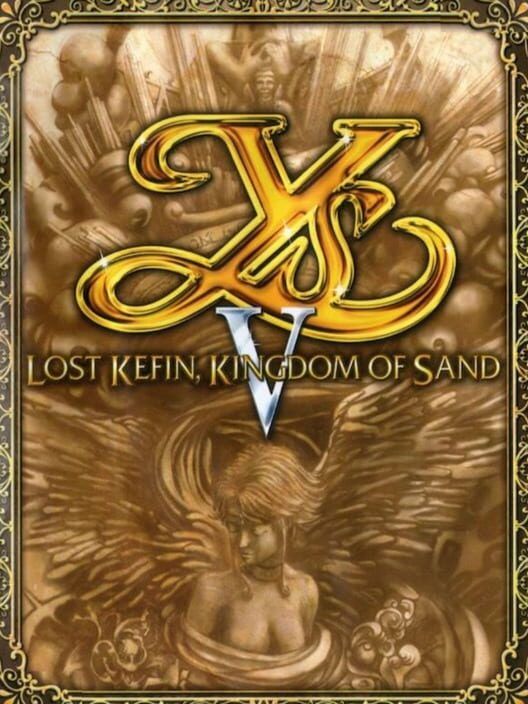 Ys V: Lost Kefin, Kingdom of Sand PS2 box art