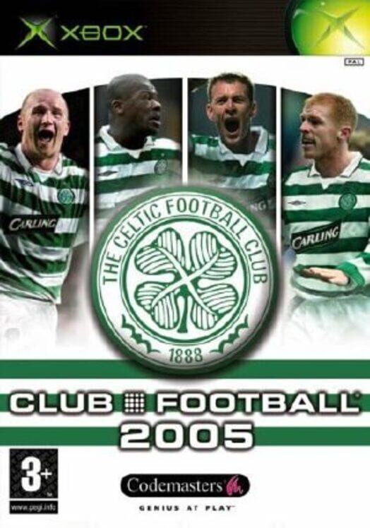 Celtic Fc Club Football 2005 PS2 box art