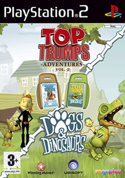 Top Trumps: Dogs & Dinosaurs PS2 box art