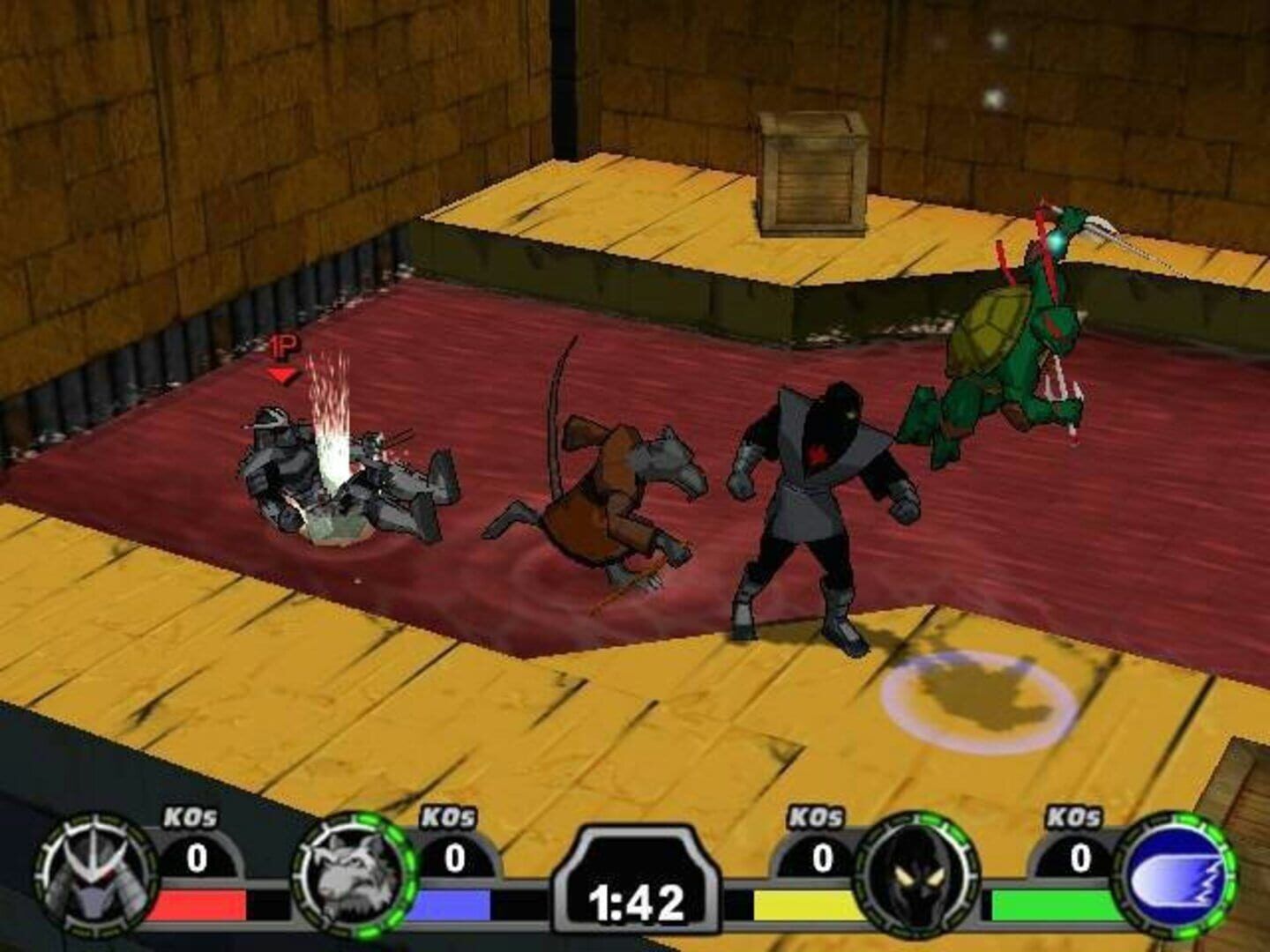 Tmnt: Mutant Melee screenshot 1