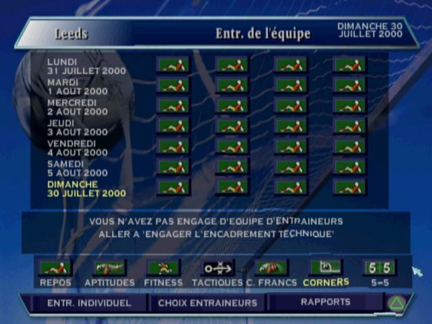 Alex Ferguson's Player Manager 2001 screenshot 2