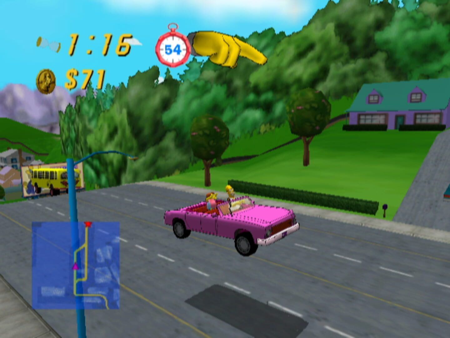 The Simpsons Road Rage screenshot 15