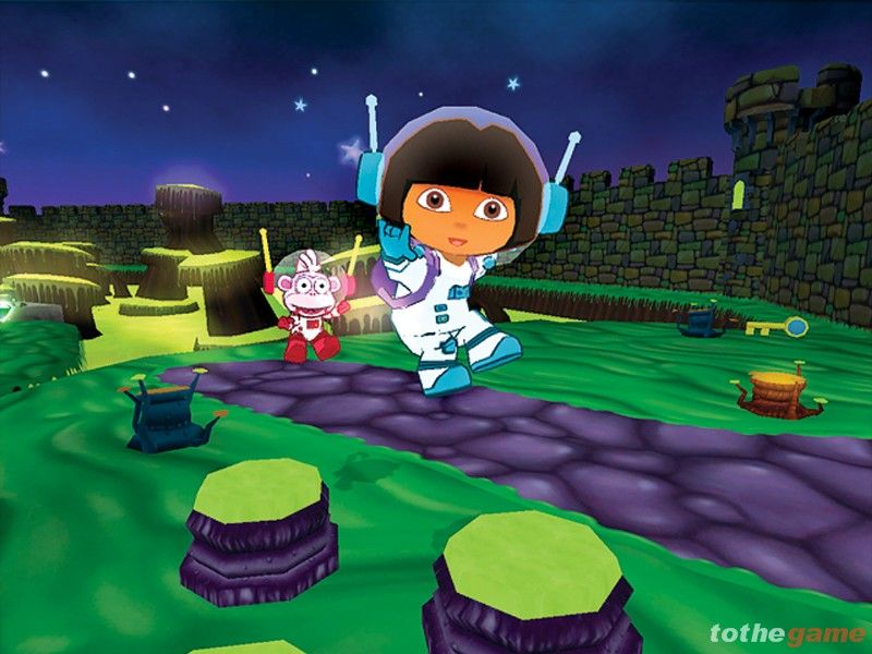 Dora the Explorer: Journey to the Purple Planet screenshot 1