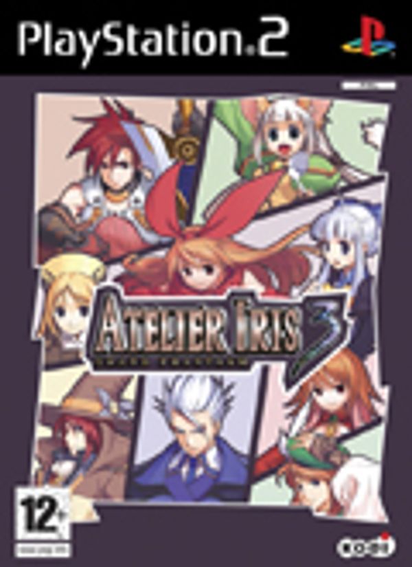 Atelier Iris 3: Grand Phantasm PS2 box art