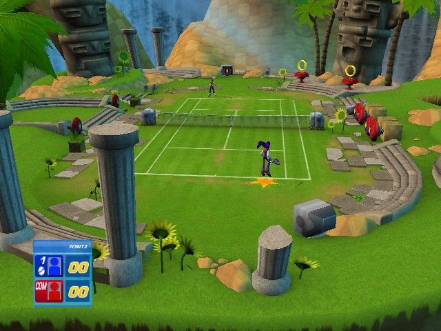 Sega Superstars Tennis screenshot 1