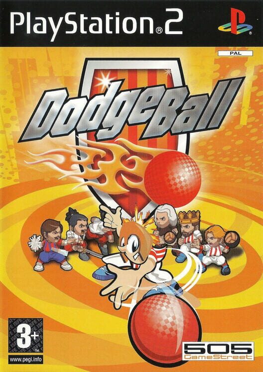 Dodgeball PS2 box art