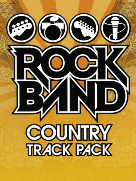Rock Band: Country Track Pack PS2 box art