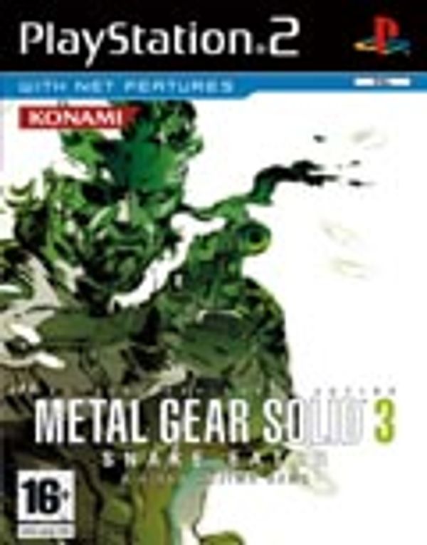 Metal Gear Solid 3: Snake Eater PS2 box art