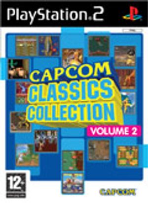 Capcom Classics Collection Vol. 2 PS2 box art