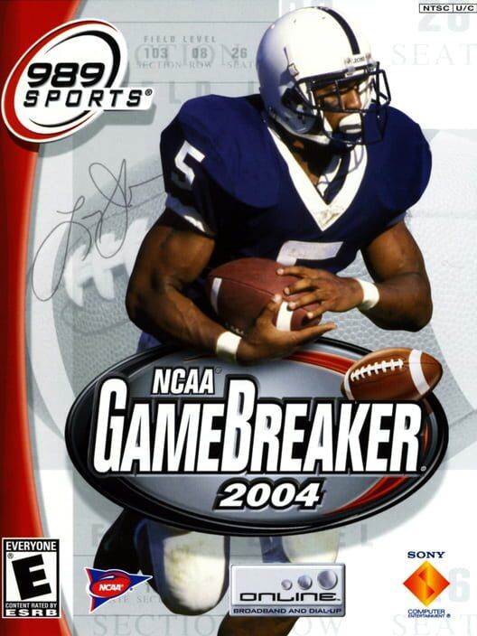 NCAA Gamebreaker 2004 PS2 box art