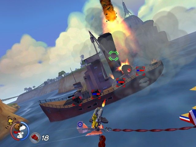 Snoopy vs the Red Baron screenshot 6