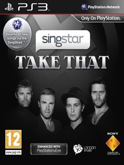 SingStar: Take That PS2 box art