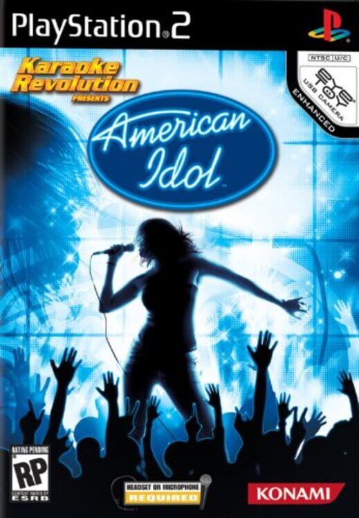 Karaoke Revolution Presents: American Idol PS2 box art