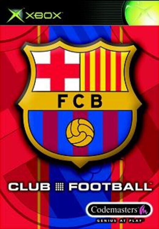 Fc Barcelona Club Football PS2 box art