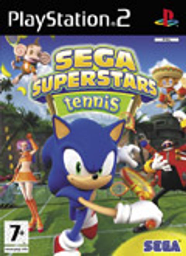 Sega Superstars Tennis PS2 box art