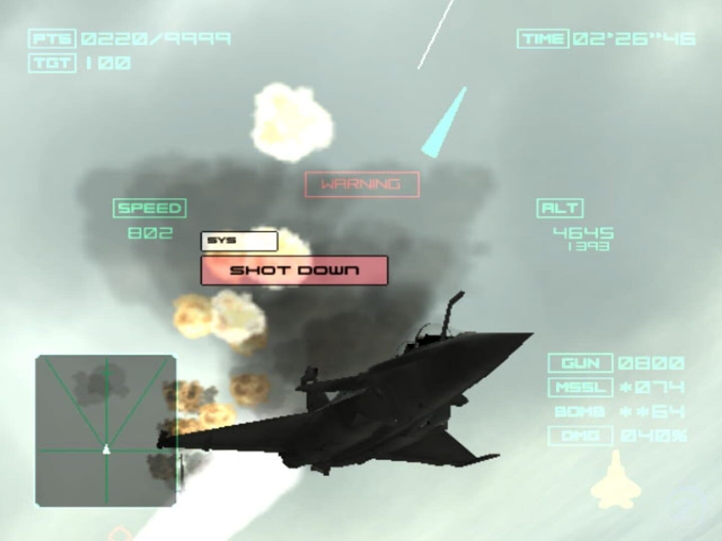 Ace Combat: Distant Thunder (Aka Ace Combat 04: Shattered Skies) screenshot 7