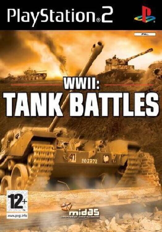 Wwii: Tank Battles PS2 box art