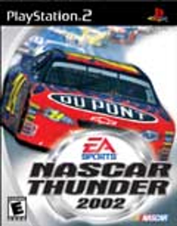 NASCAR Thunder 2002 PS2 box art