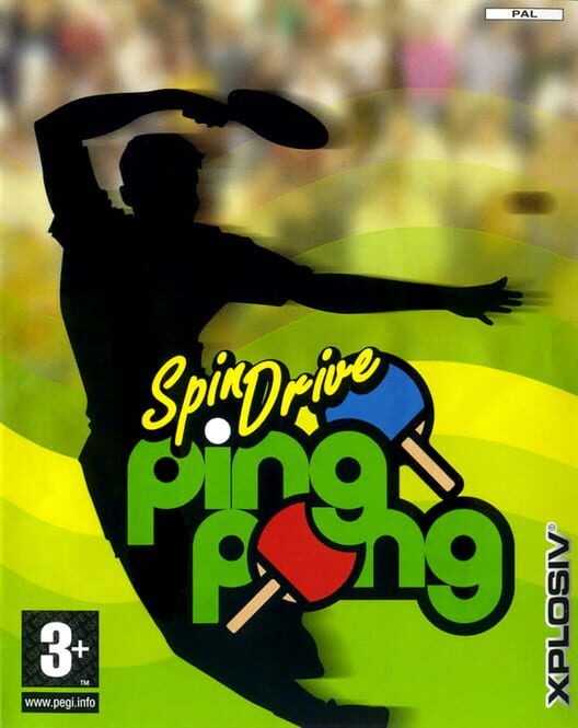 SpinDrive Ping Pong PS2 box art