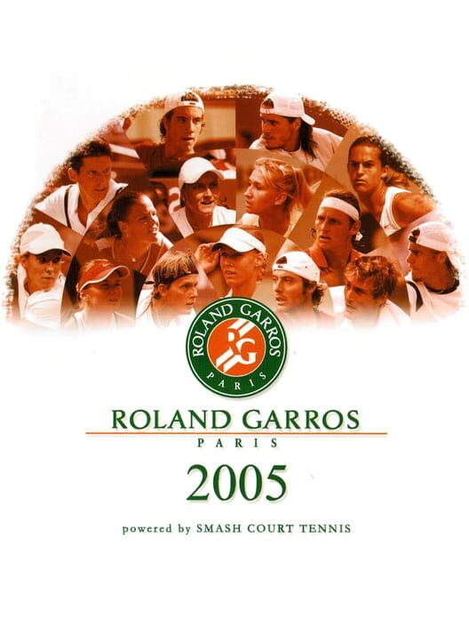 Roland Garros Paris 2005: Powered by Smash Court Tennis PS2 box art