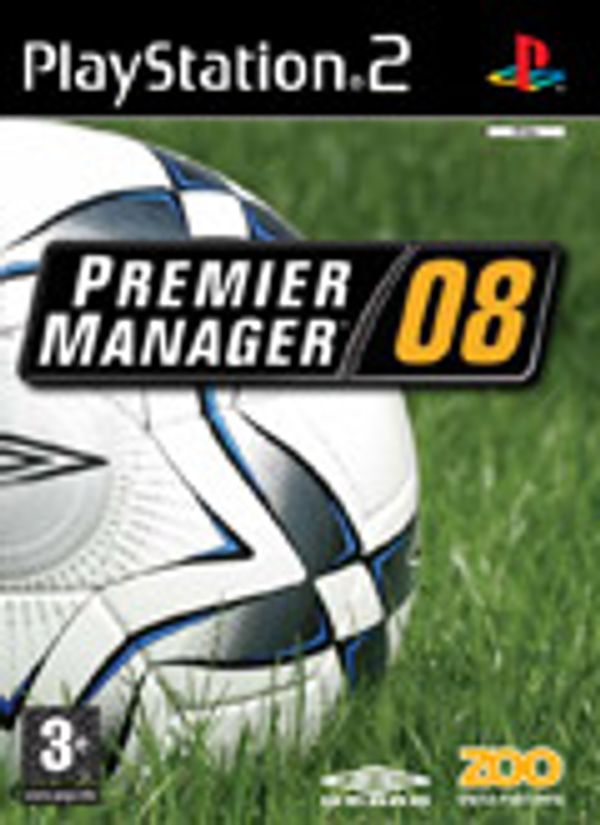 Premier Manager 08 PS2 box art