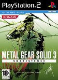 Metal Gear Solid 3: Subsistence PS2 box art