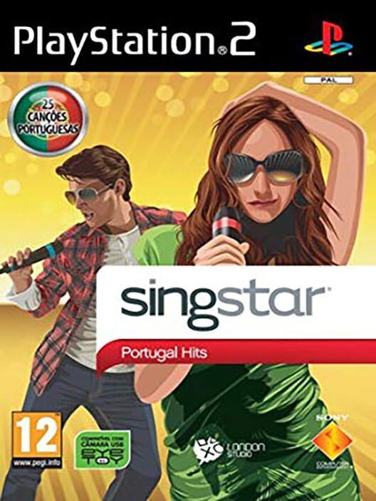 Singstar: Portugal Hits PS2 box art