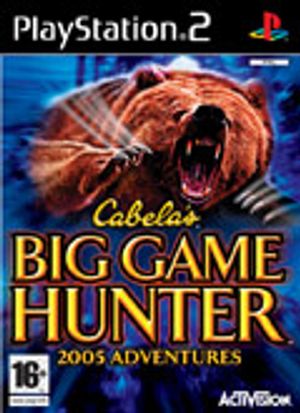Cabela’s Big Game Hunter: 2005 Adventures PS2 box art