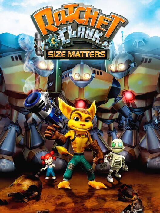 Ratchet & Clank: Size Matters PS2 box art