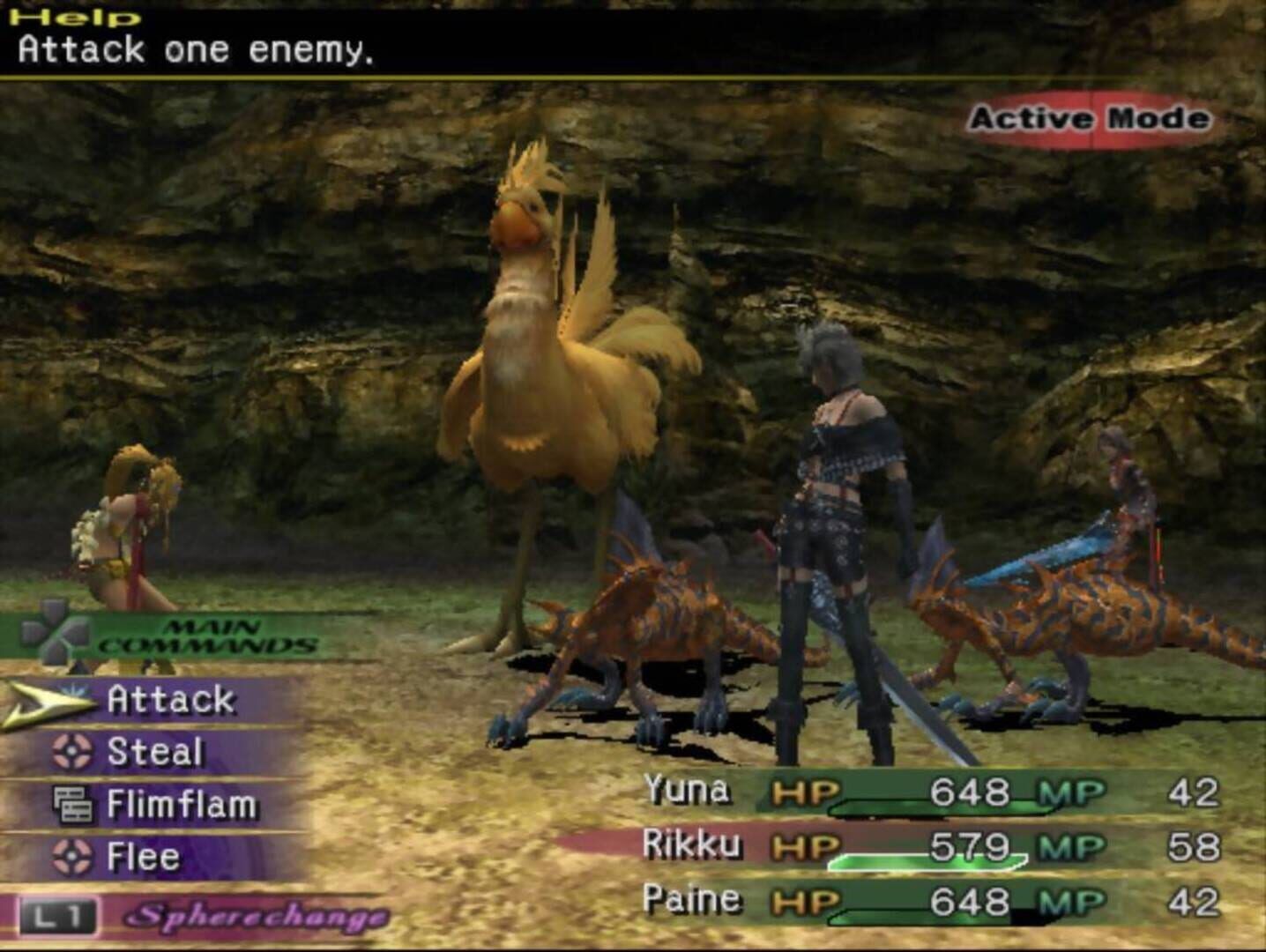 Final Fantasy X-2 screenshot 14