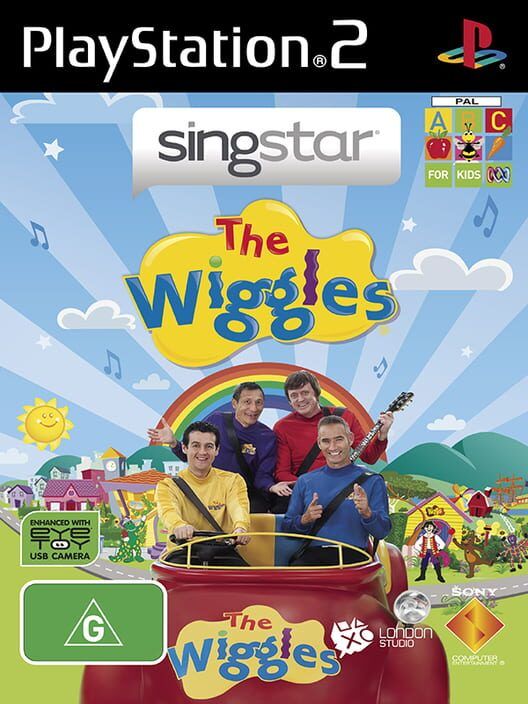 SingStar: Wiggles PS2 box art