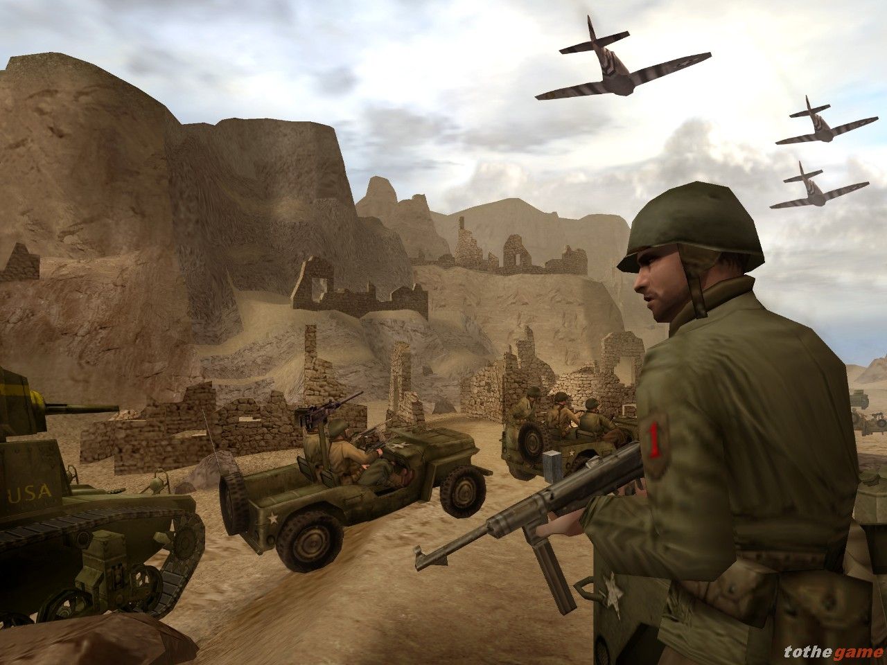 Call of Duty 2: Big Red One screenshot 1