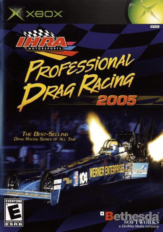 Ihra Professional Drag Racing 2005 PS2 box art