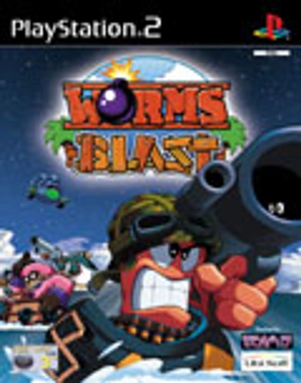Worms Blast PS2 box art