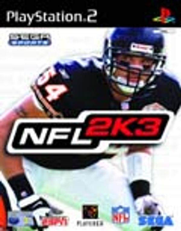NFL 2K3 PS2 box art