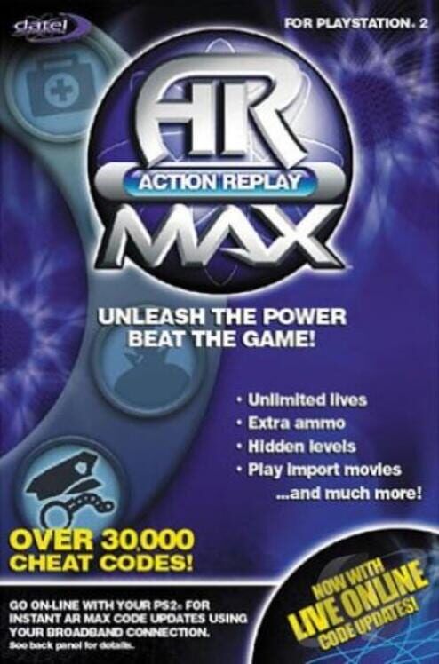 Action Replay Max PS2 box art