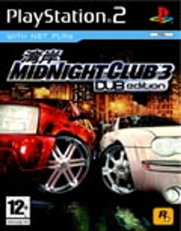Midnight Club 3: Dub Edition PS2 box art