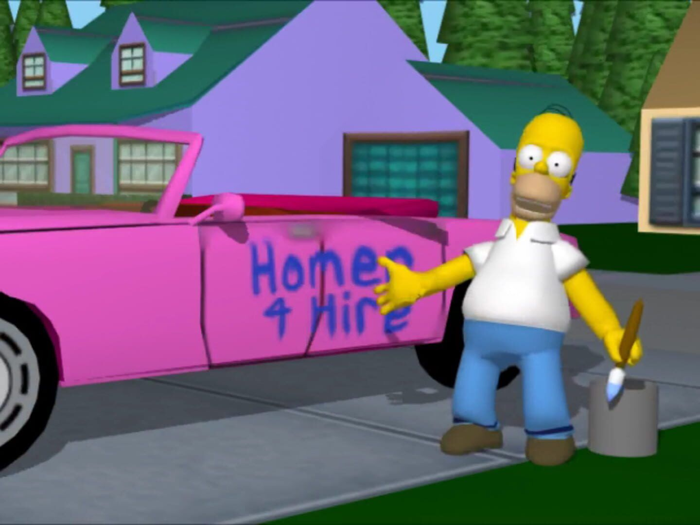 The Simpsons Road Rage screenshot 14