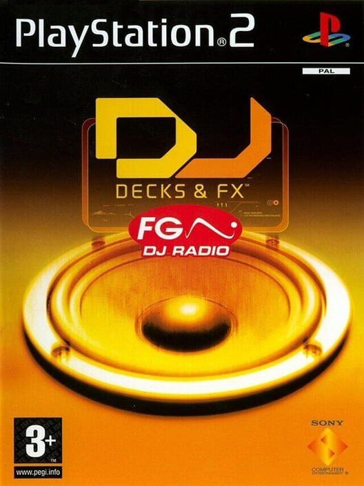 Dj: Decks & Fx - Radio Fg PS2 box art