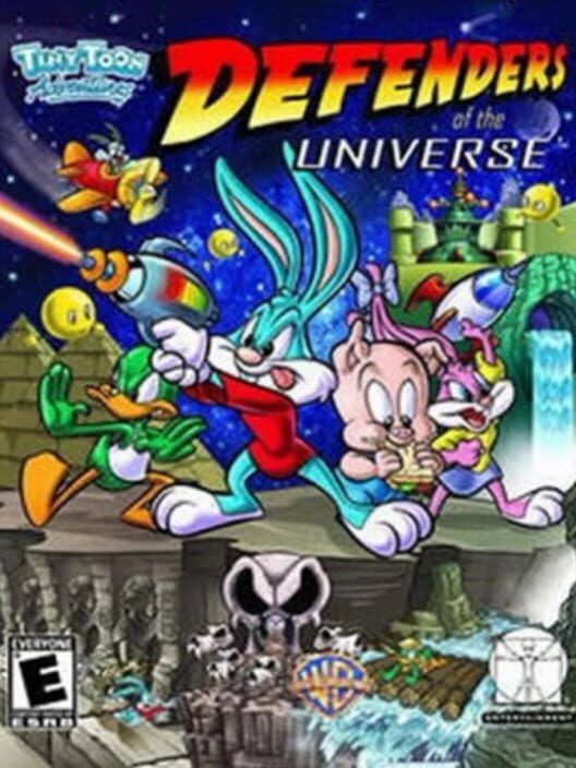 Tiny Toon Adventures: Defenders of the Universe PS2 box art