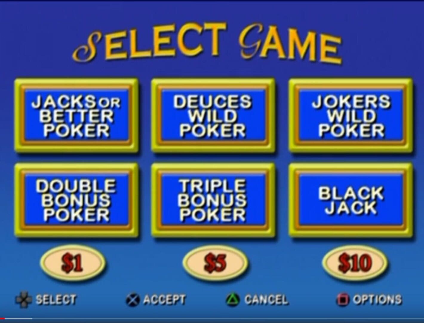 Video Poker & Blackjack screenshot 1