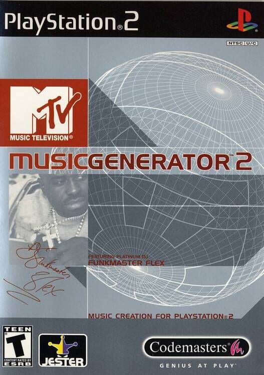 Mtv Music Generator 2 PS2 box art