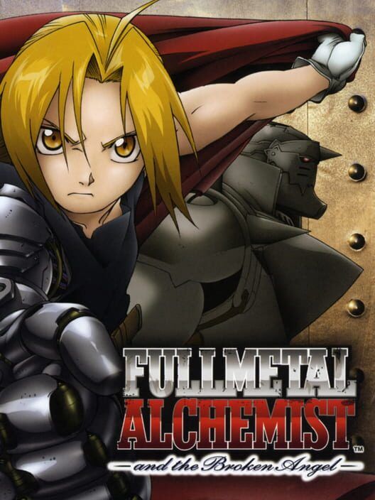 Fullmetal Alchemist and the Broken Angel PS2 box art