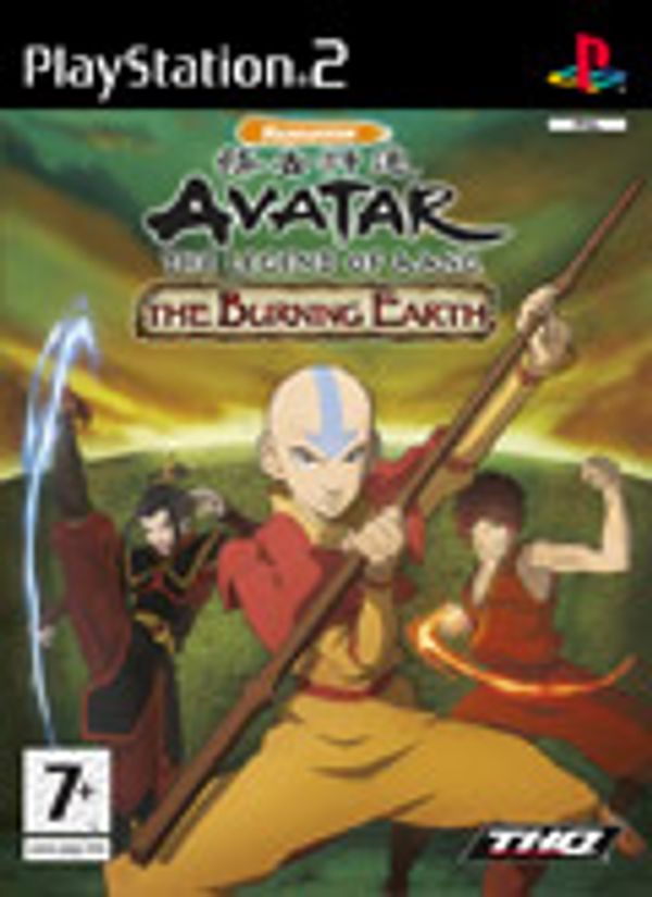 Avatar: The Burning Earth PS2 box art