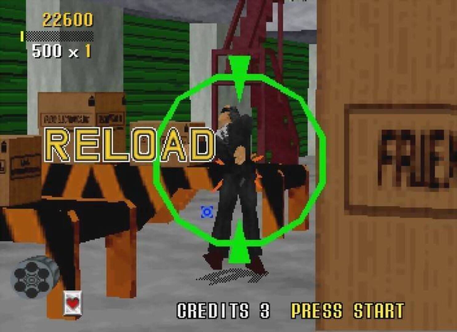 Virtua Cop screenshot 1