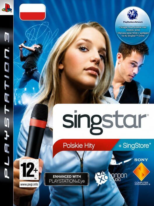SingStar: Polskie Hity PS2 box art