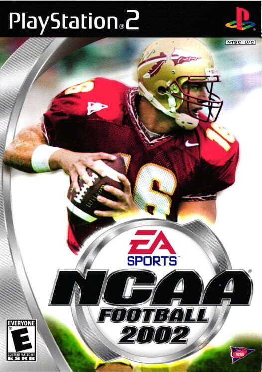 NCAA Football 2002 PS2 box art