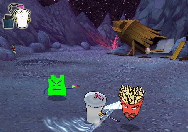 Aqua Teen Hunger Force Zombie Ninja Pro-Am screenshot 6
